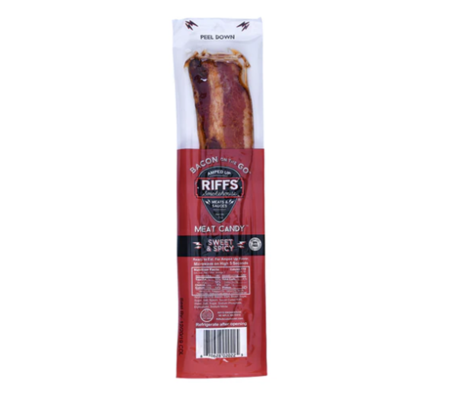 Riffs Smokehouse Bacon On The Go - Sweet and Spicy