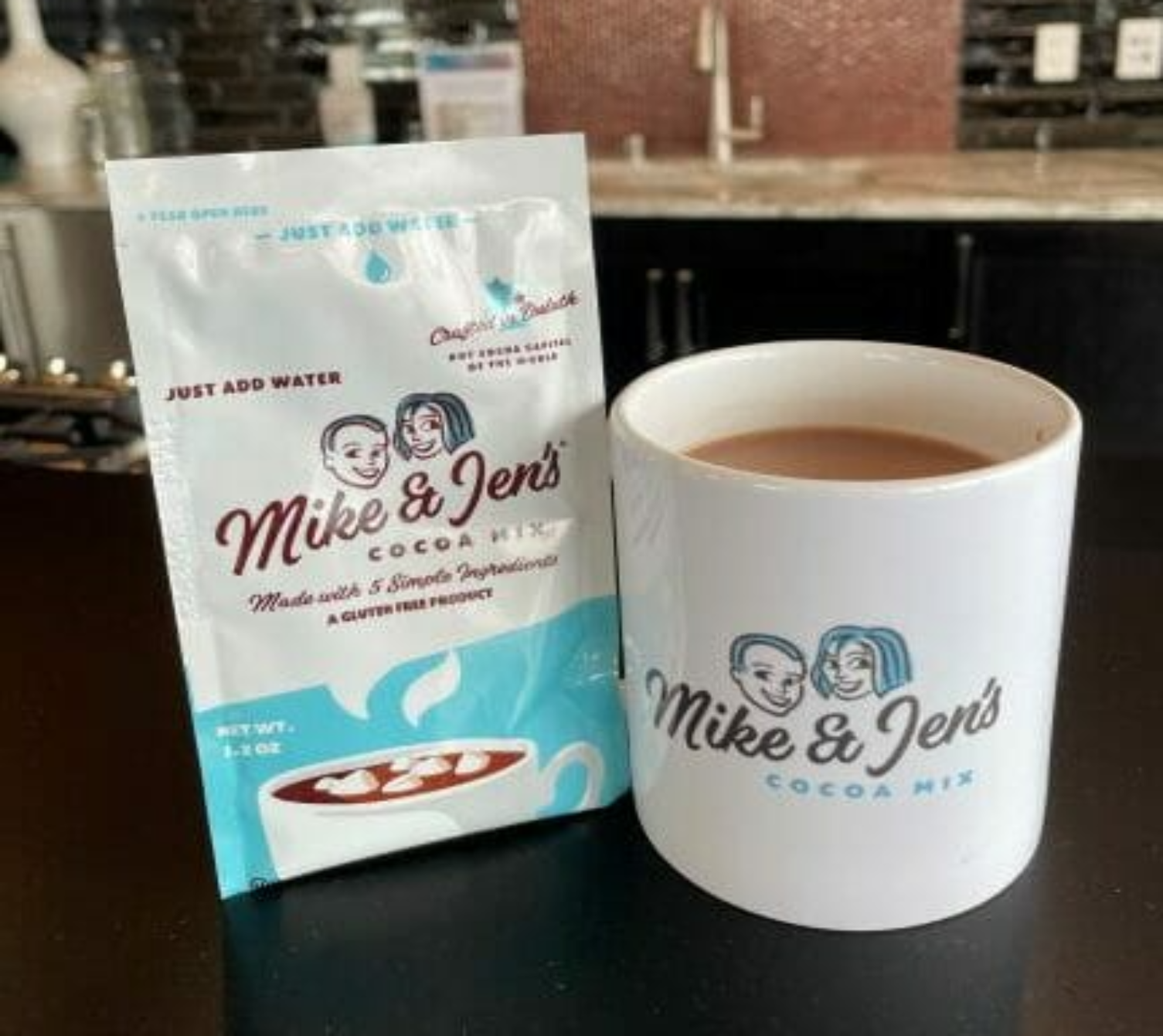 1.2 oz Mike & Jen's Cocoa Pouches (2 Pouches)